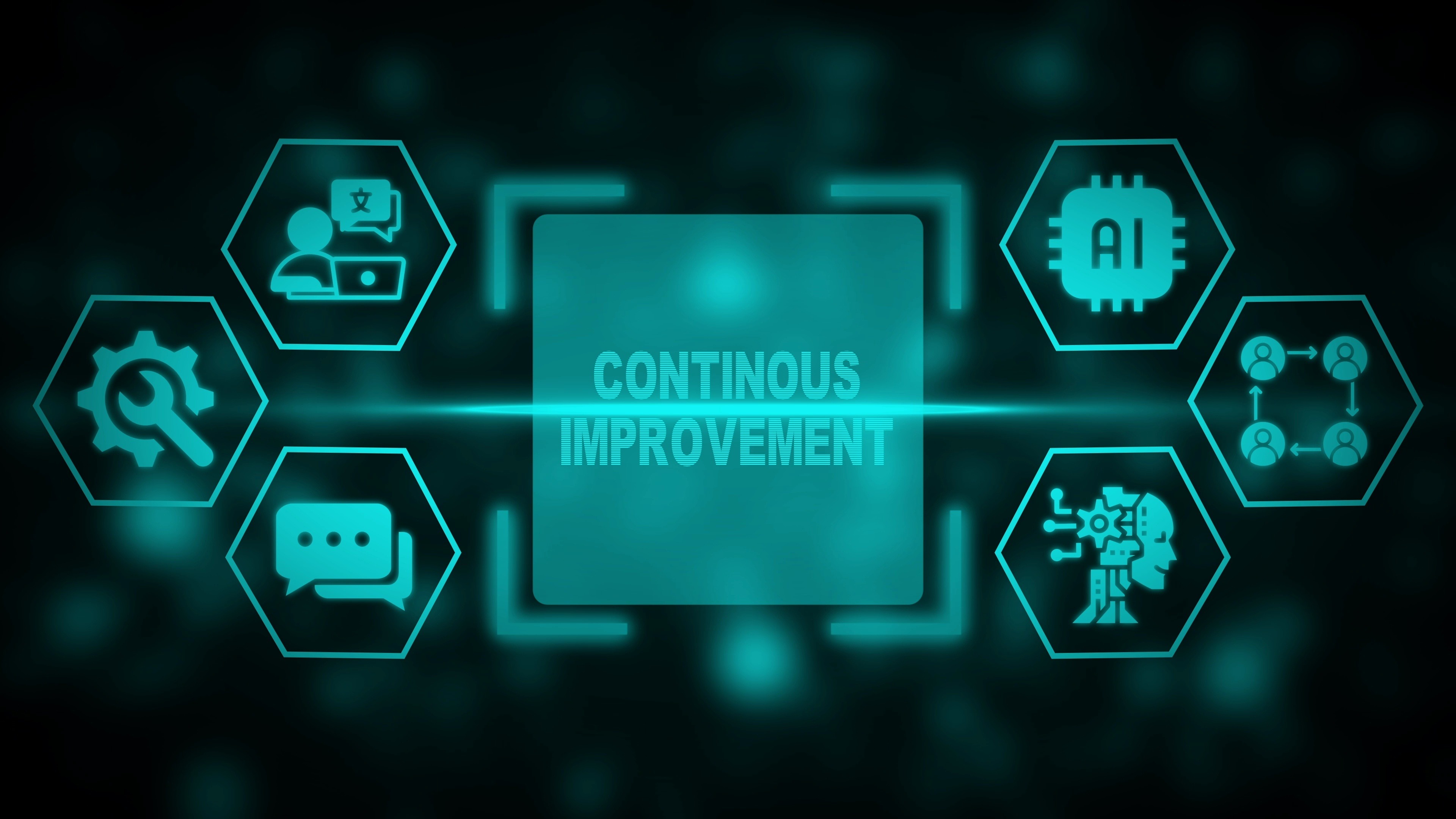 Enterprise AI + CRM workflow visual