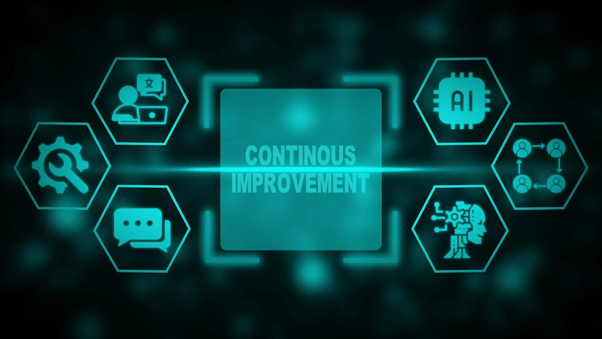 Enterprise AI + CRM workflow visual